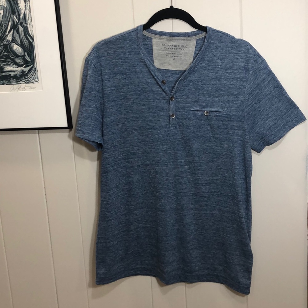 PAIR of Banana Republic Vintage Tees